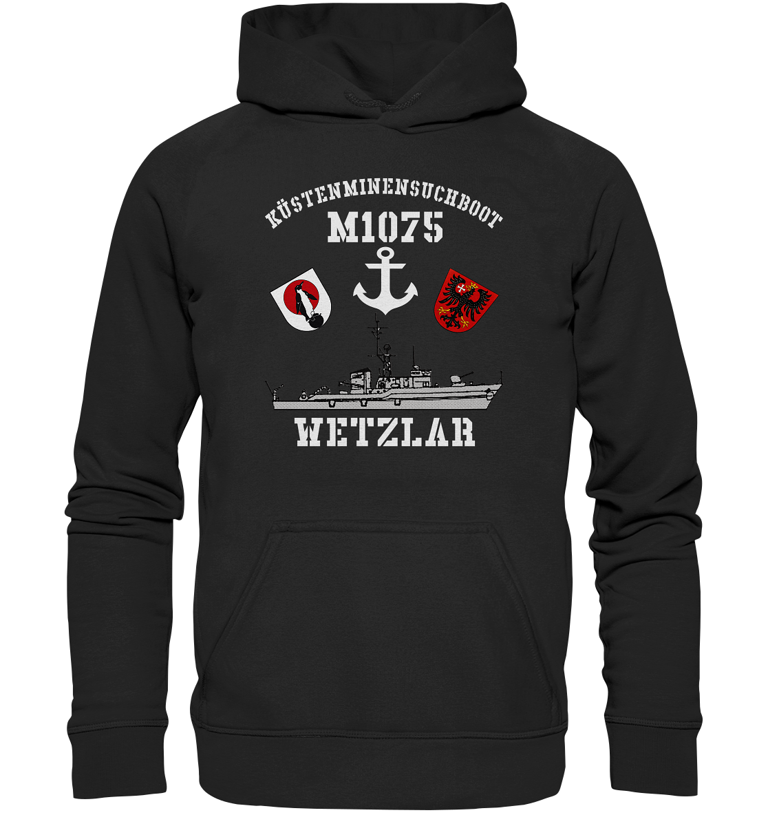 KM-Boot M1075 WETZLAR Anker - Basic Unisex Hoodie