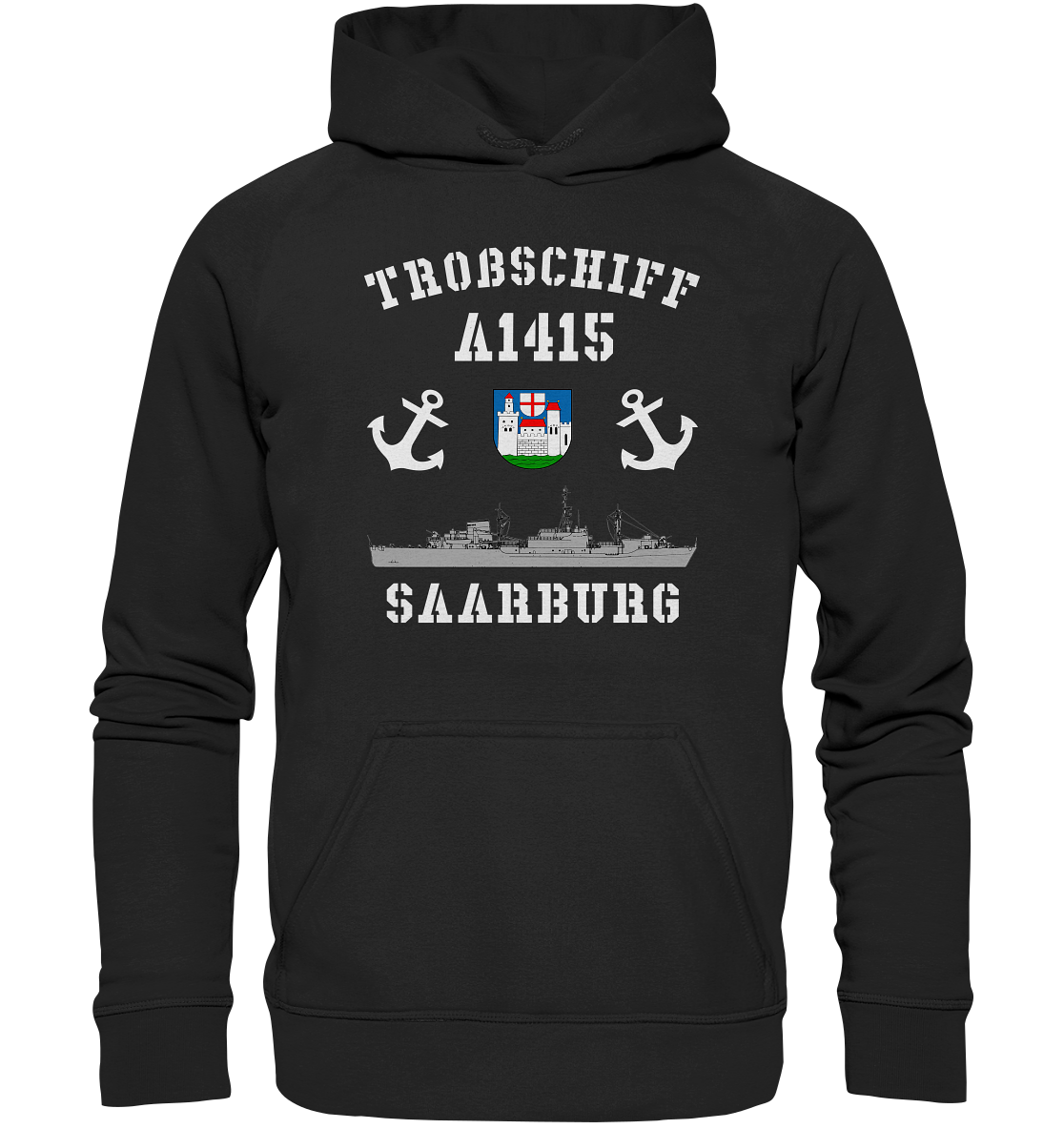 Troßschiff A1415 SAARBURG - Basic Unisex Hoodie