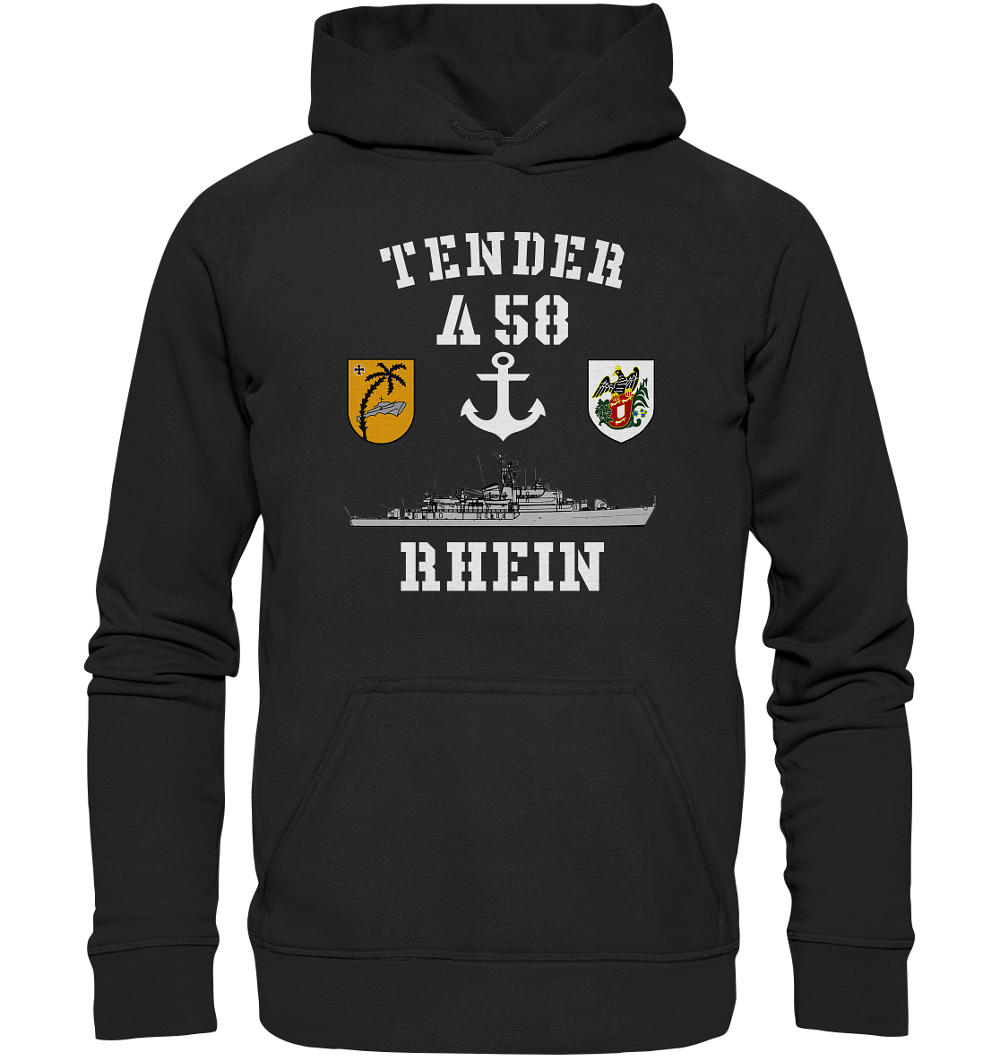 Tender A58 RHEIN 3.SG ANKER - Basic Unisex Hoodie