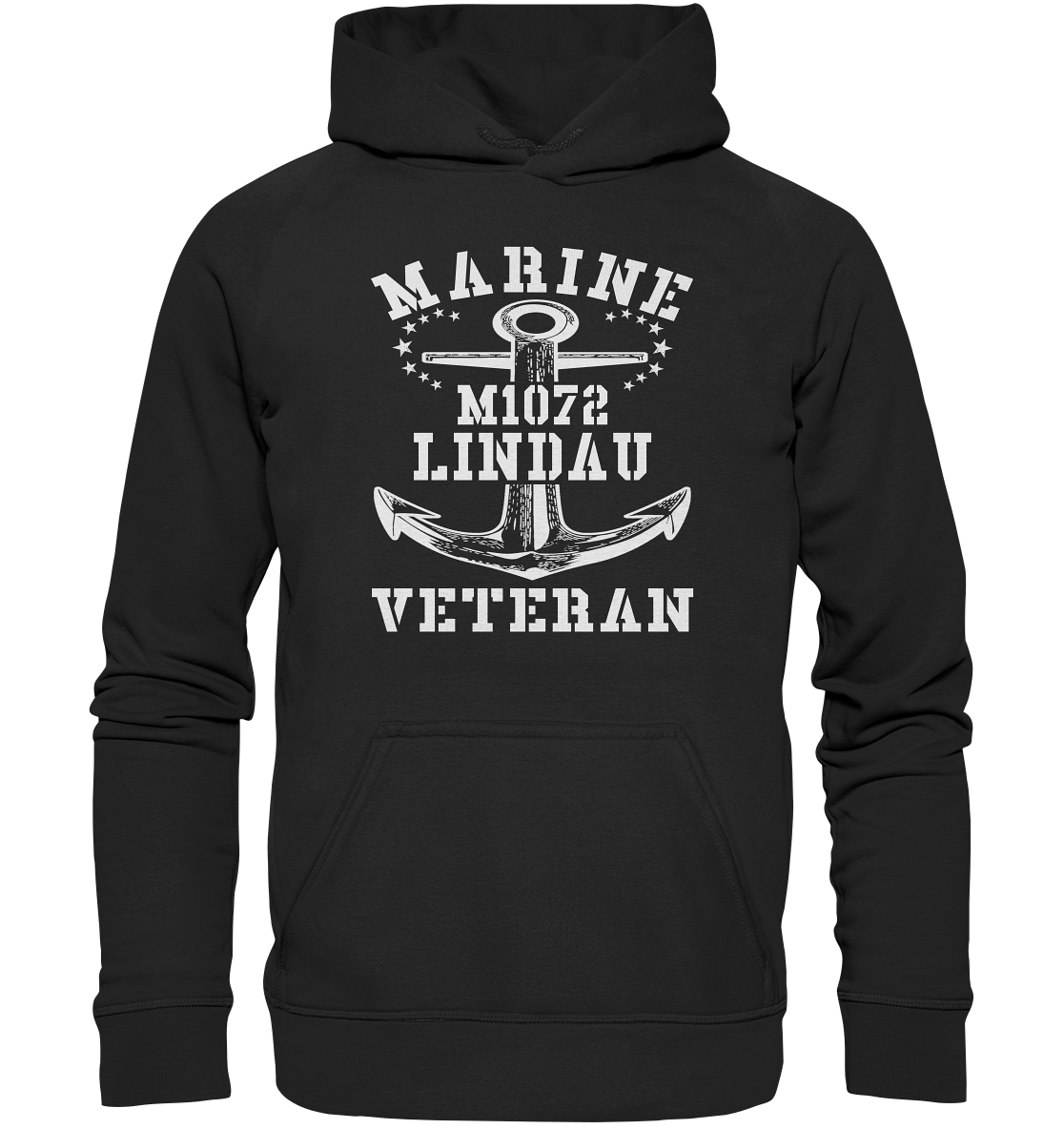 MARINE VETERAN M1072 LINDAU - Basic Unisex Hoodie