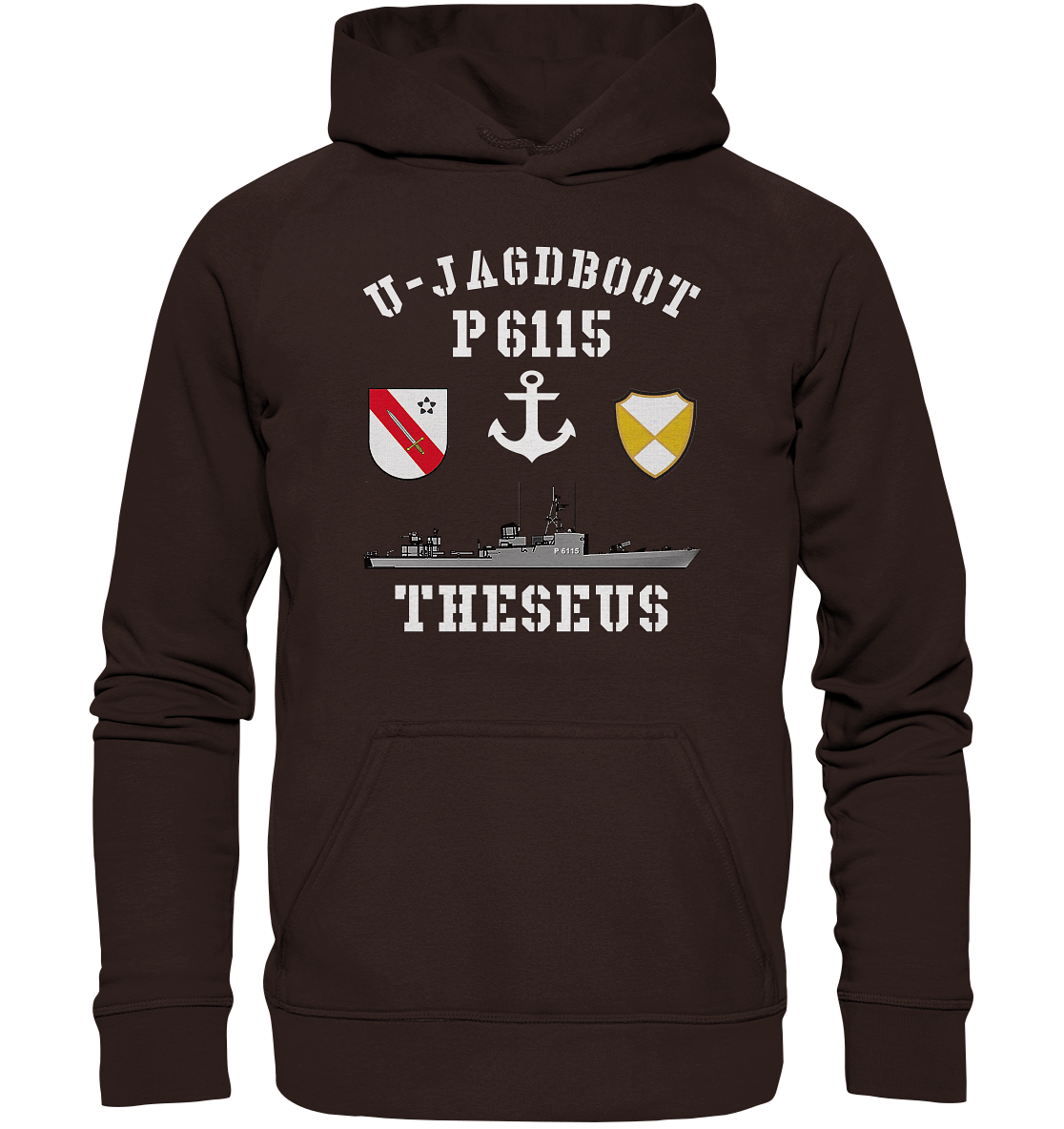 U-Jagdboot P6115 THESEUS Anker - Basic Unisex Hoodie