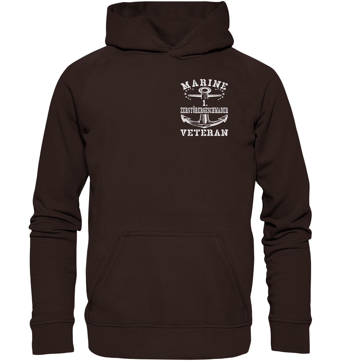 1. Zerstörergeschwader Marine Veteran - Basic Unisex Hoodie