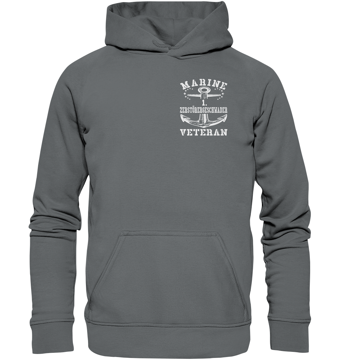 1. Zerstörergeschwader Marine Veteran - Basic Unisex Hoodie