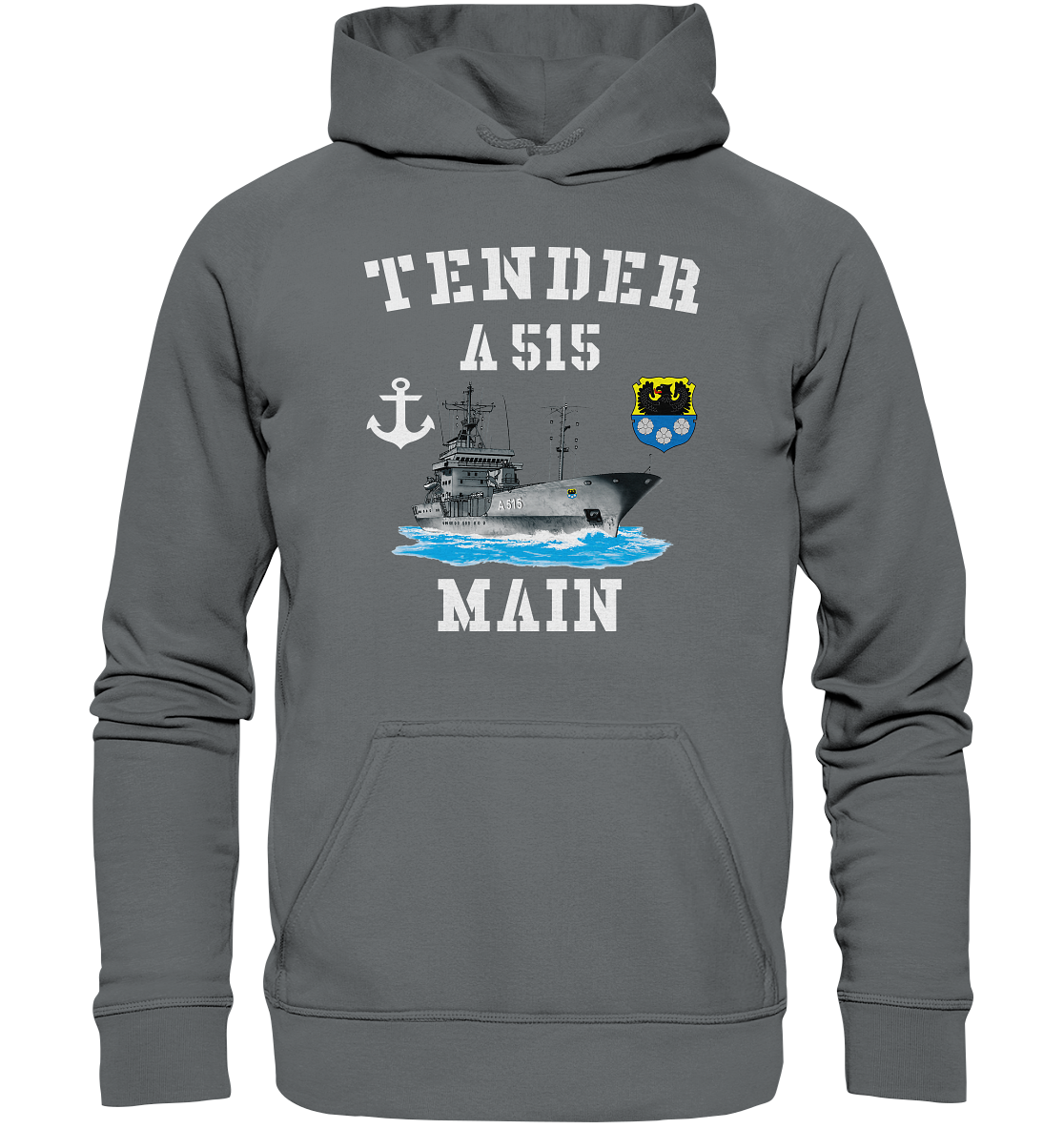 Tender A515 MAIN Anker - Basic Unisex Hoodie