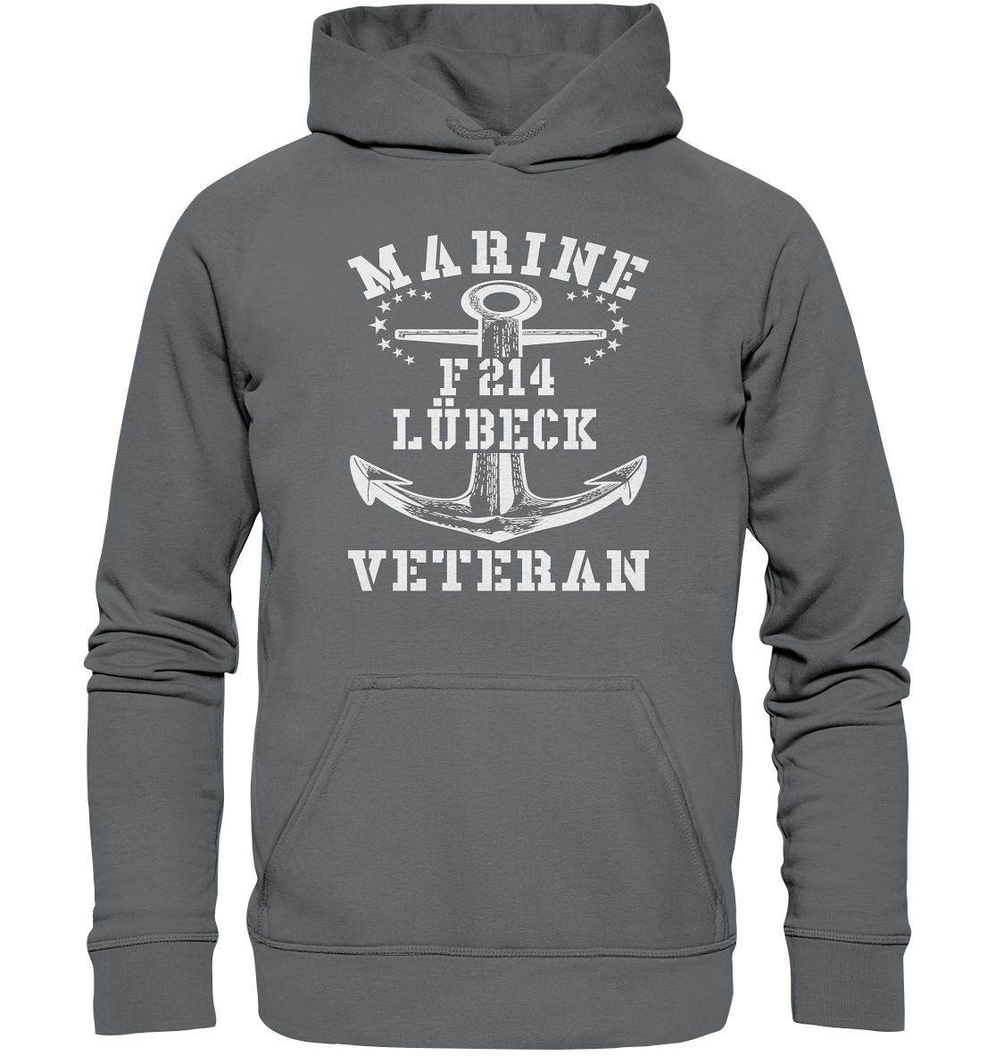 MV1 Fregatte F214 LÜBECK - Basic Unisex Hoodie