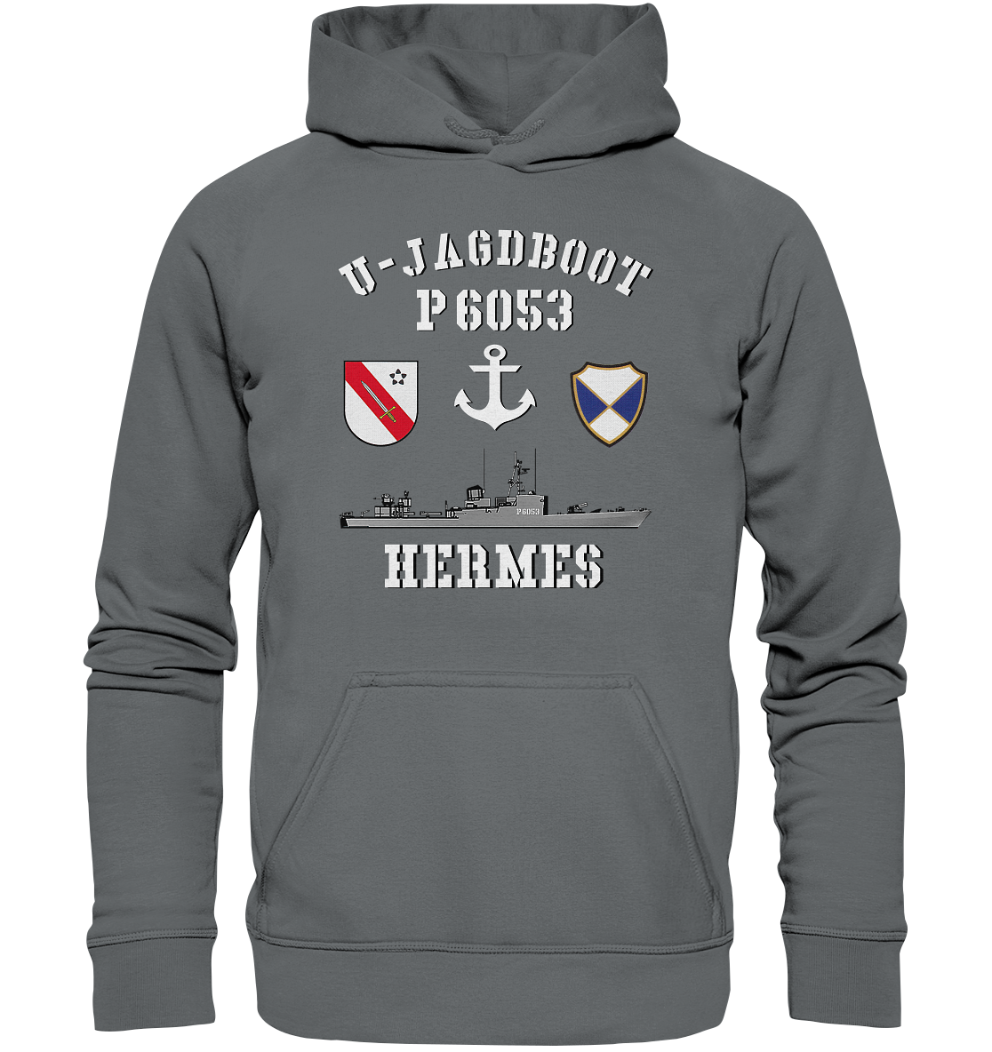 U-Jagdboot P6053 HERMES Anker - Basic Unisex Hoodie