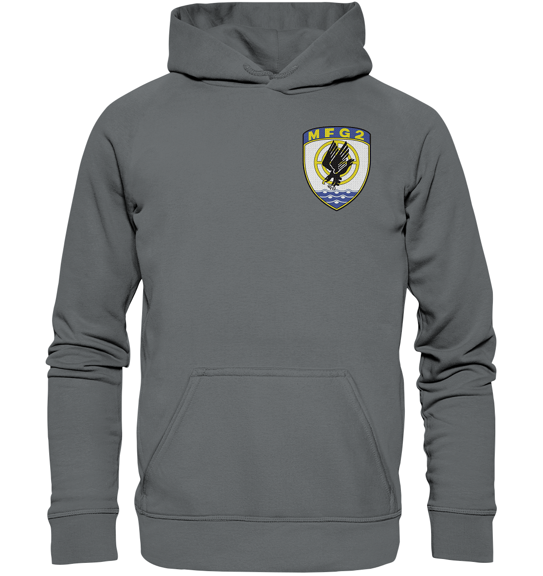 Marinefliegergeschwader 2 Brustwappen  - Basic Unisex Hoodie