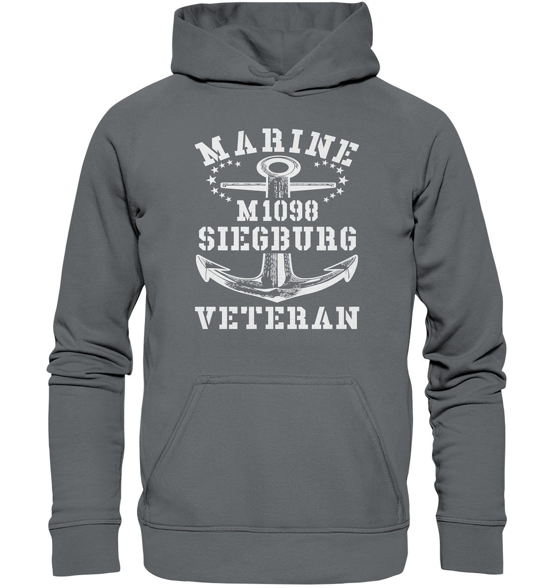 M1098 SIEGBURG Marine Veteran - Basic Unisex Hoodie