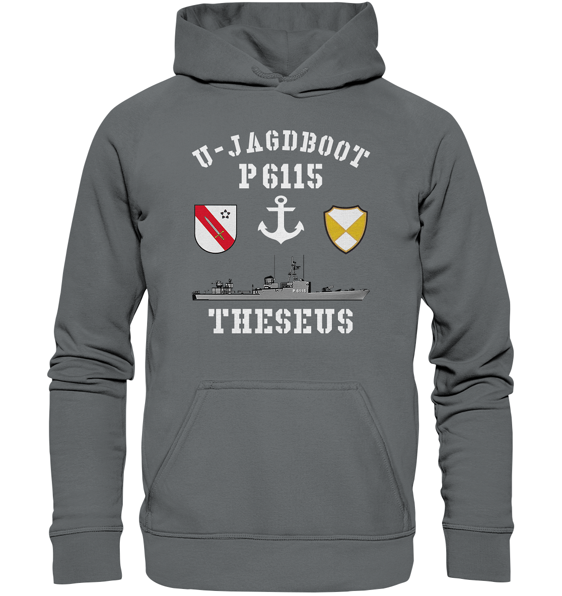 U-Jagdboot P6115 THESEUS Anker - Basic Unisex Hoodie