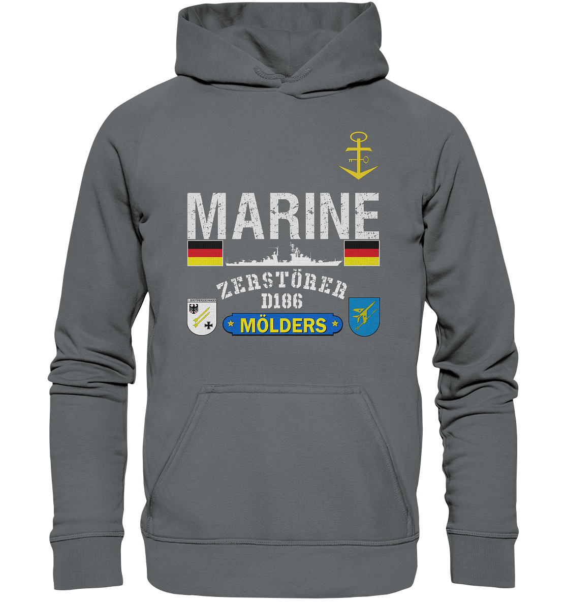 Marine D186 MÖLDERS 60er ATN - Basic Unisex Hoodie
