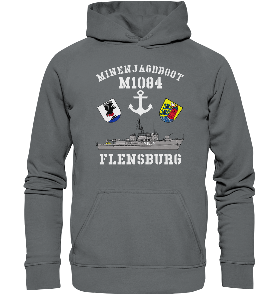 Mij.-Boot M1084 FLENSBURG - Basic Unisex Hoodie