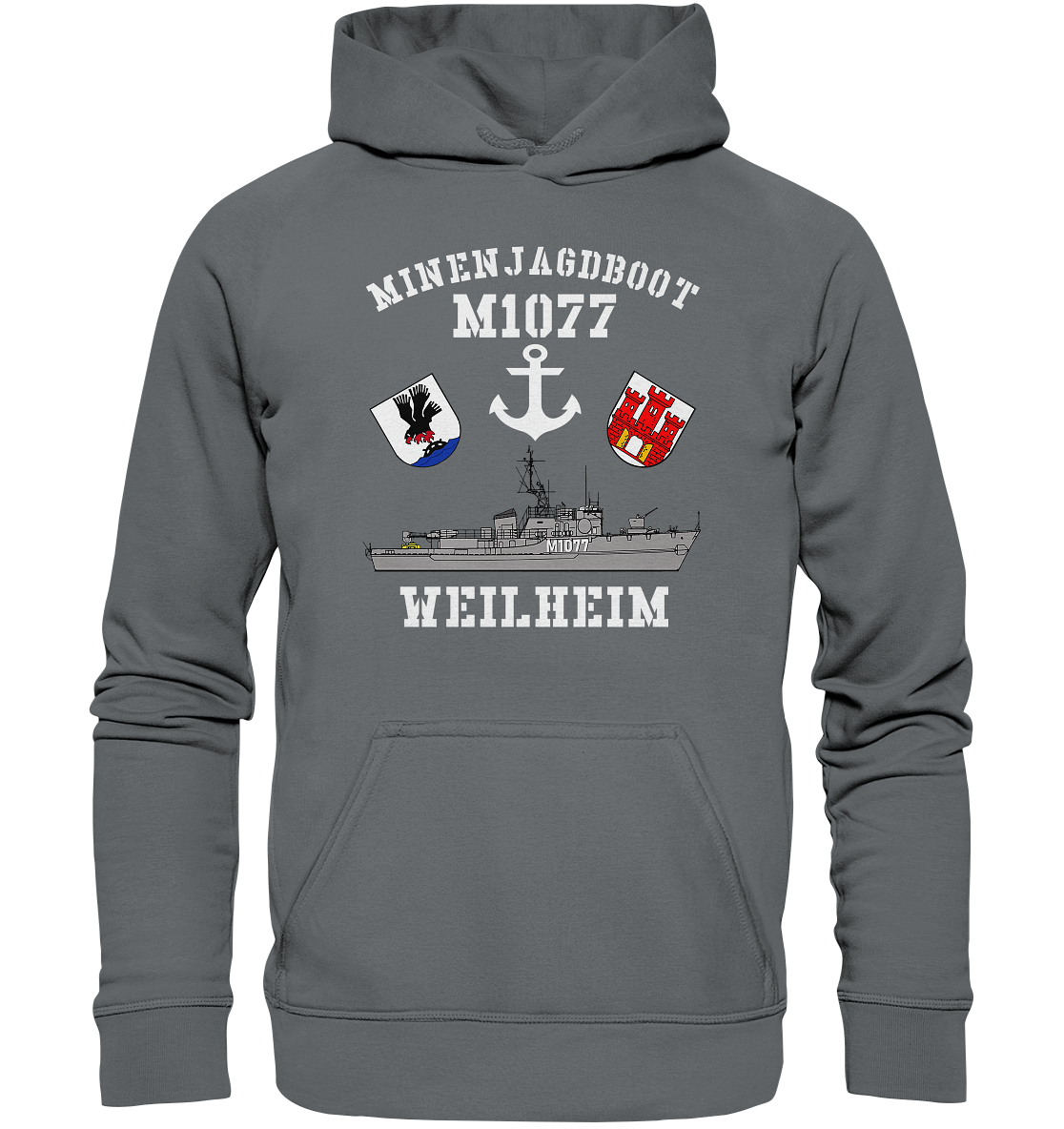 Mij.-Boot M1077 WEILHEIM - Basic Unisex Hoodie