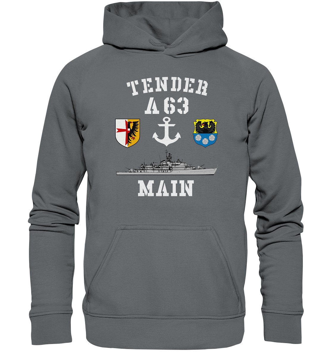Tender A63 MAIN 5.SG ANKER - Basic Unisex Hoodie