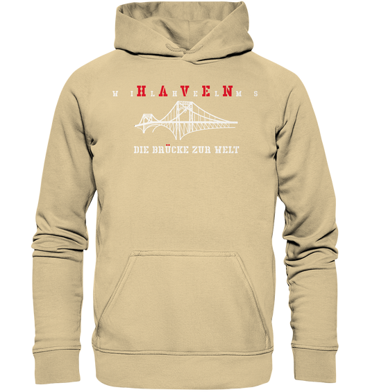 WILHELMSHAVEN - Die Brücke zur Welt - Basic Unisex Hoodie