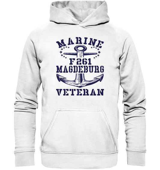 Korvette F261 MAGDEBURG Marine Veteran - Basic Unisex Hoodie