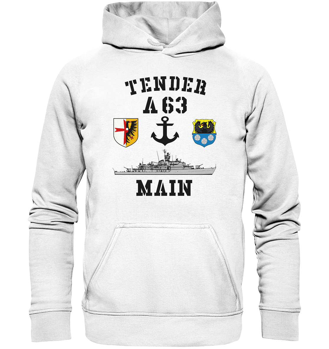 Tender A63 MAIN 5.SG ANKER - Basic Unisex Hoodie