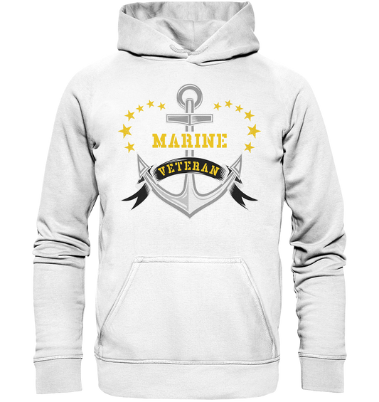 ANKER MARINE VETERAN - Basic Unisex Hoodie