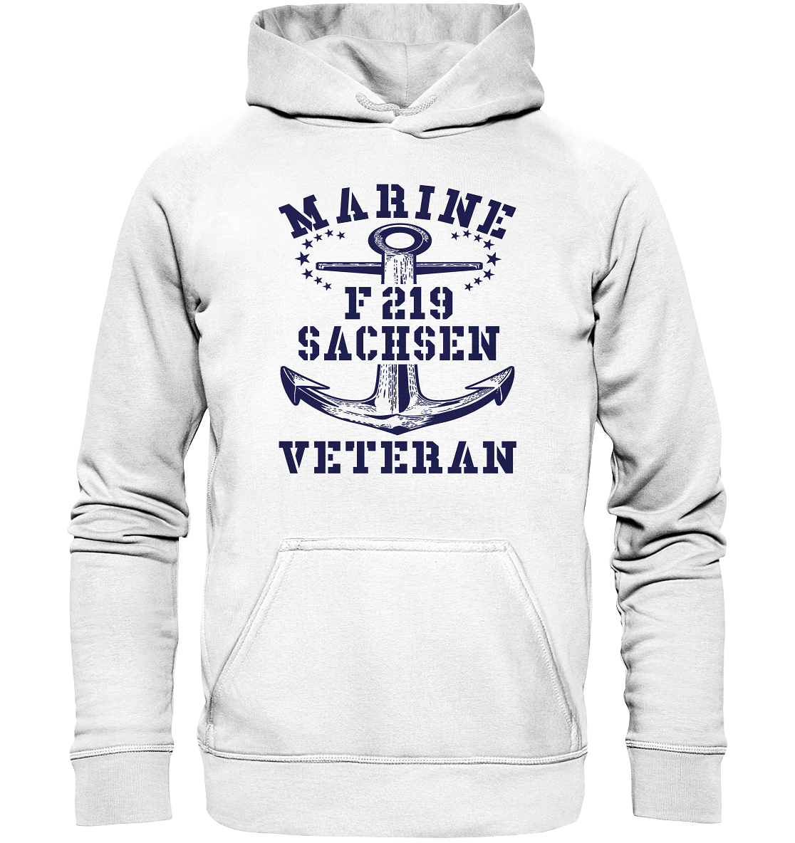 Fregatte F219 SACHSEN Marine Veteran - Basic Unisex Hoodie