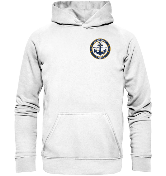 Marine Veteran Heimathafen OLPENITZ Brustlogo - Basic Unisex Hoodie