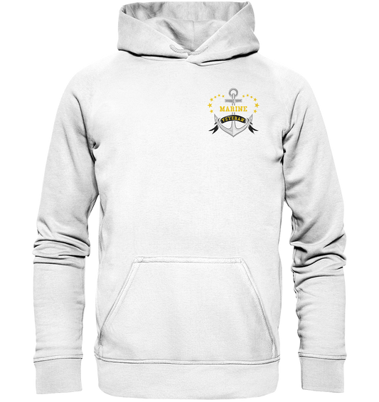 ANKER MARINE VETERAN Brustlogo - Basic Unisex Hoodie
