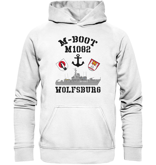 M-Boot M1082 WOLFSBURG Anker (HL) - Basic Unisex Hoodie