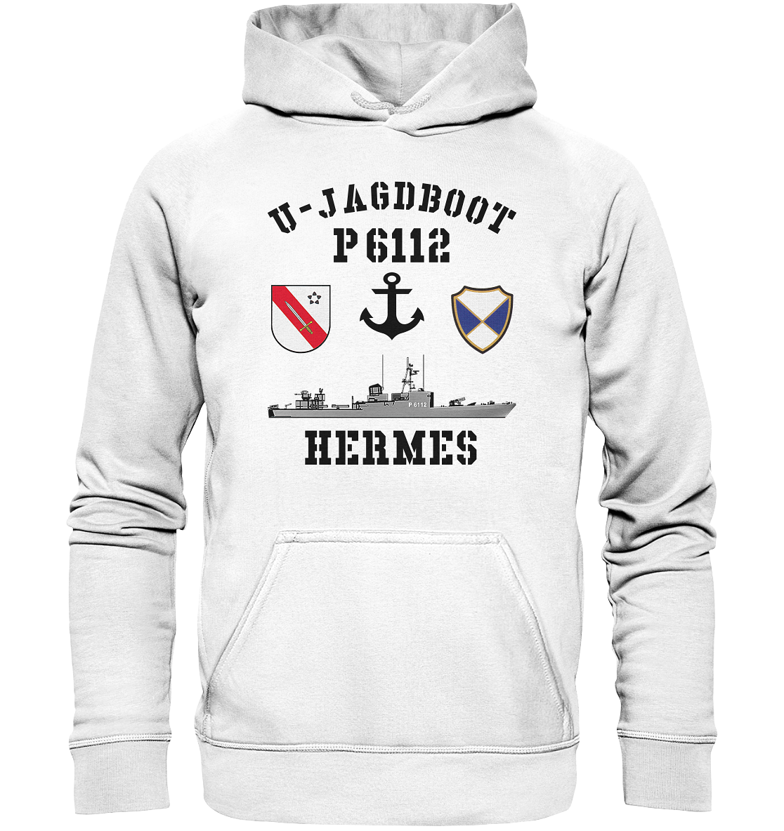 U-Jagdboot P6112 HERMES Anker - Basic Unisex Hoodie