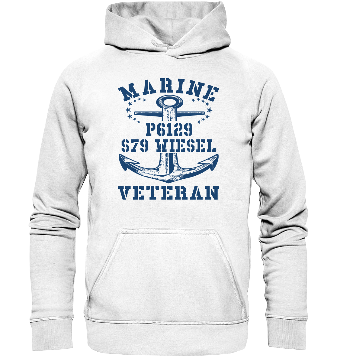 FK-Schnellboot P6129 WIESEL Marine Veteran - Basic Unisex Hoodie