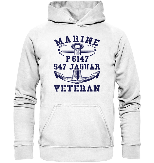P6147 S47 JAGUAR Marine Veteran - Basic Unisex Hoodie