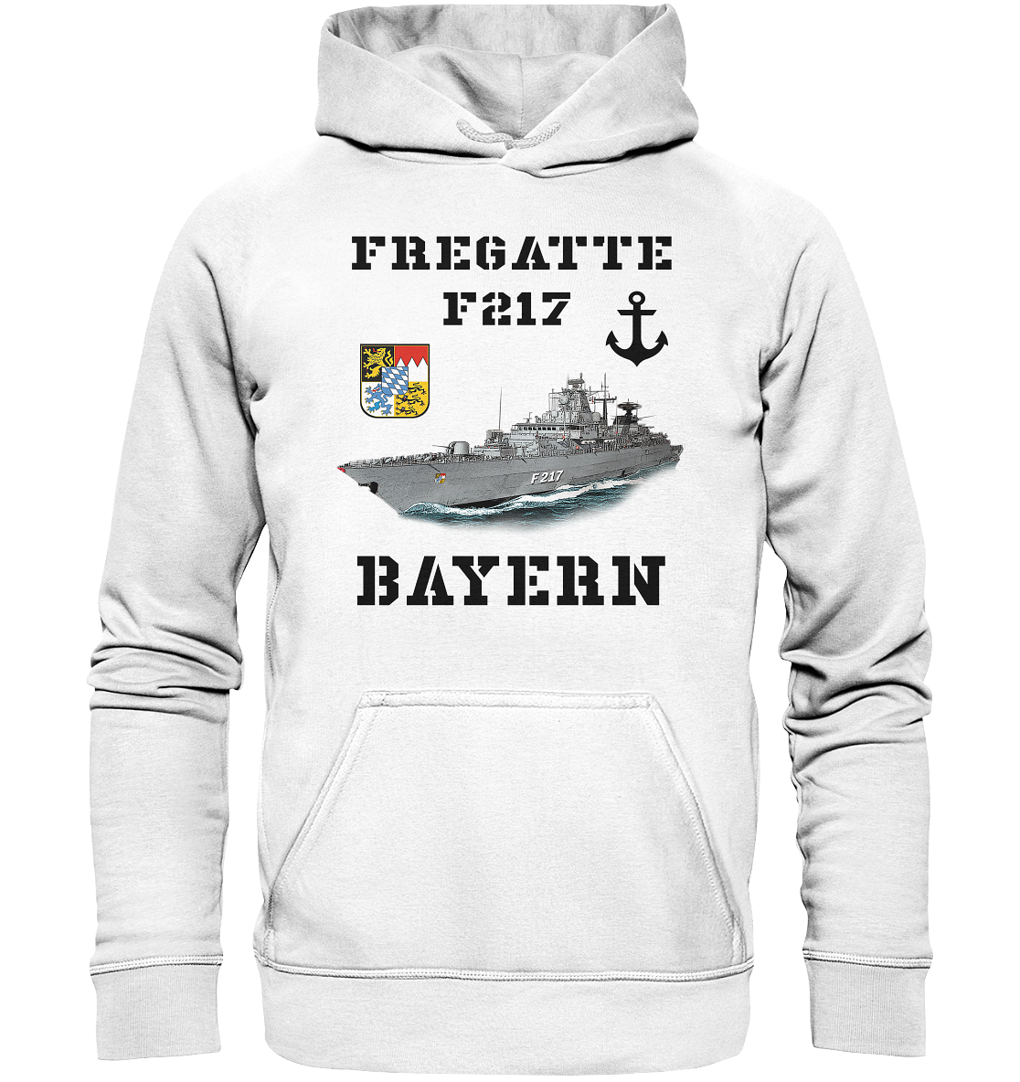 F217 Fregatte BAYERN - Basic Unisex Hoodie