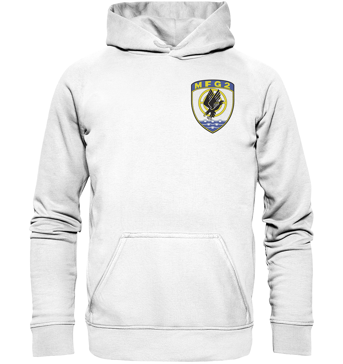 Marinefliegergeschwader 2 Brustwappen  - Basic Unisex Hoodie