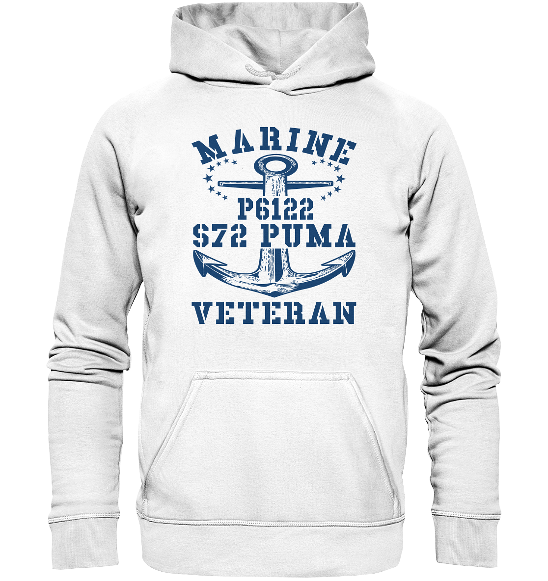 FK-Schnellboot P6122 P.U.M.A. Marine Veteran - Basic Unisex Hoodie