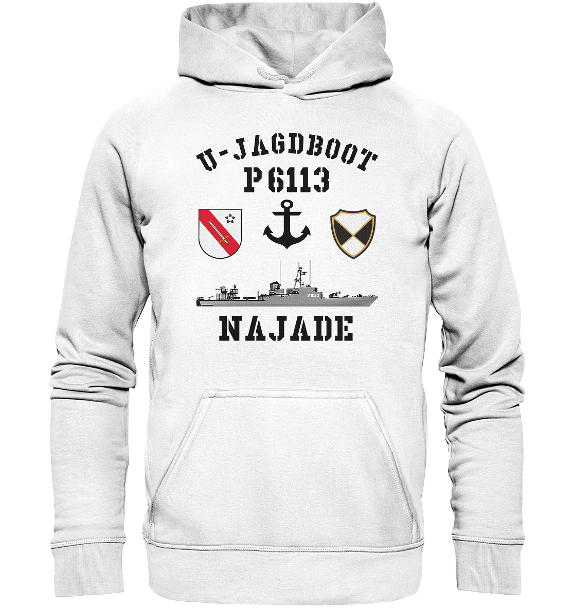 U-Jagdboot P6113 NAJADE Anker - Basic Unisex Hoodie