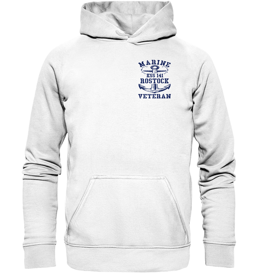 KSS 141 ROSTOCK Marine Veteran Brustlogo - Basic Unisex Hoodie