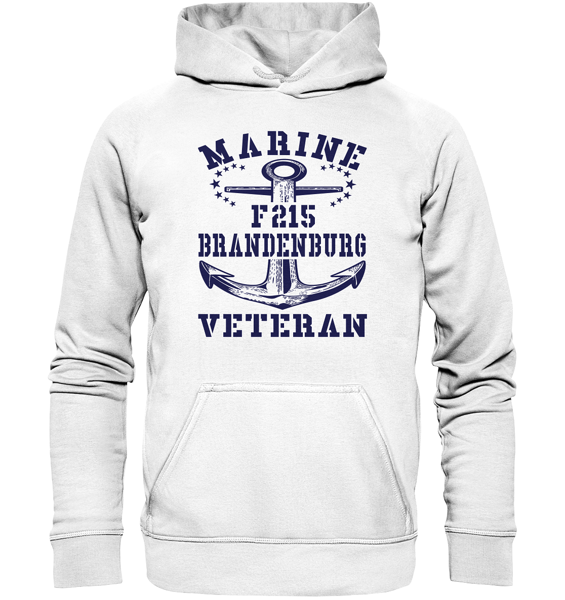 Fregatte F215 BRANDENBURG Marine Veteran - Basic Unisex Hoodie