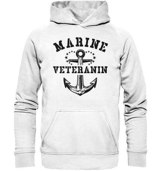 Marine Veteranin - Basic Unisex Hoodie