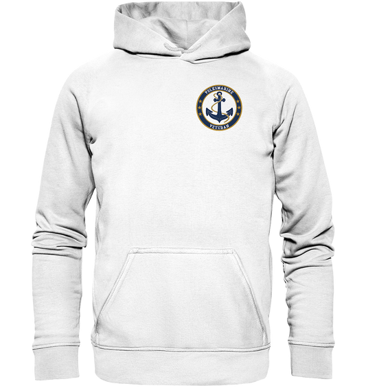 VOLKSMARINE Marine Veteran Brustlogo - Basic Unisex Hoodie