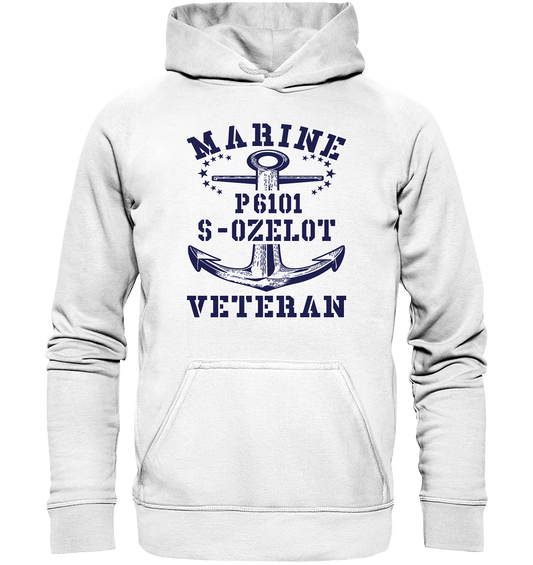 P6101 S-OZELOT Marine Veteran - Basic Unisex Hoodie