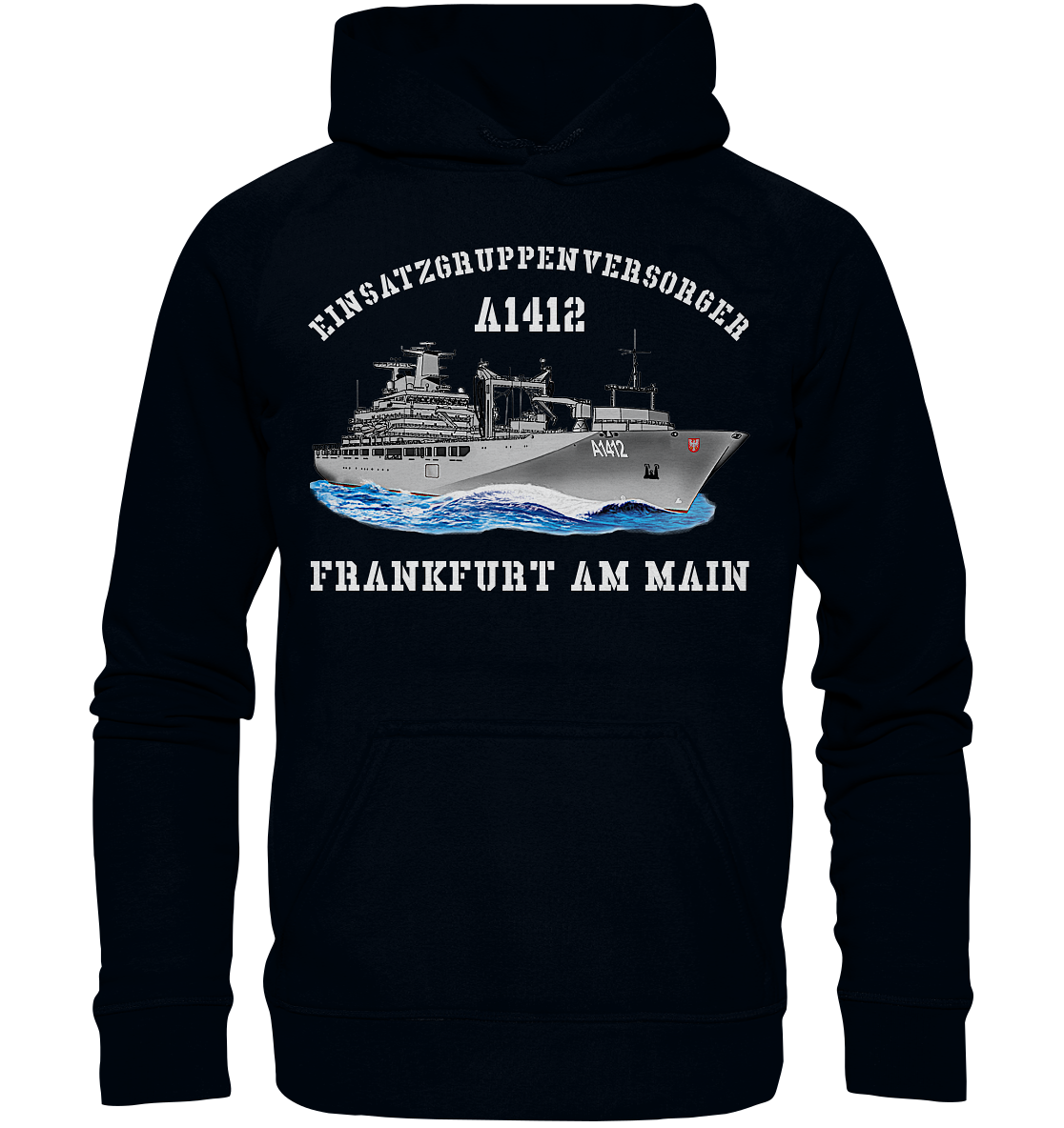 A1412 EGV FRANKFURT AM MAIN - Basic Unisex Hoodie XL