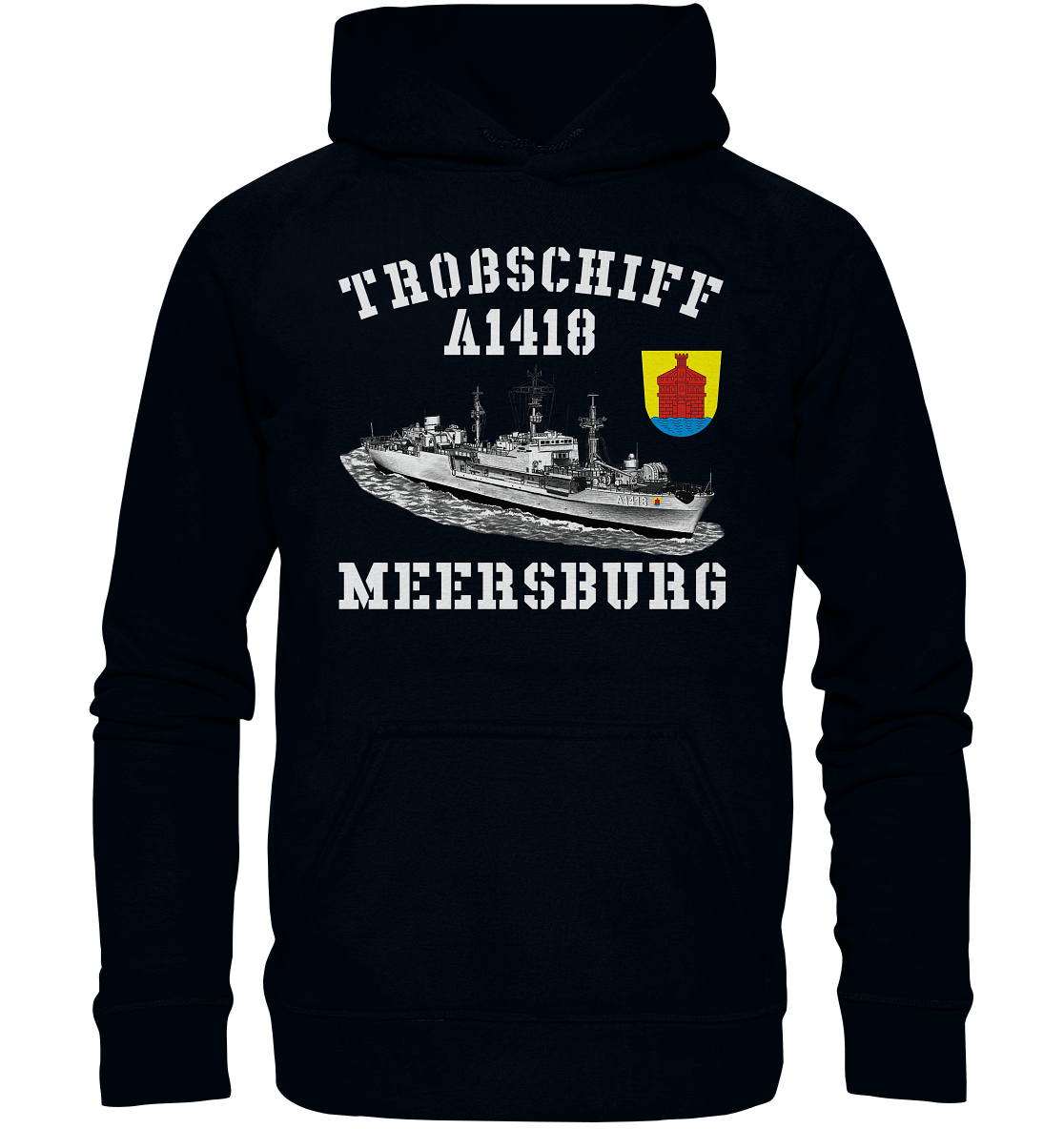 Troßschiff A1418 MEERSBURG - Basic Unisex Hoodie XL