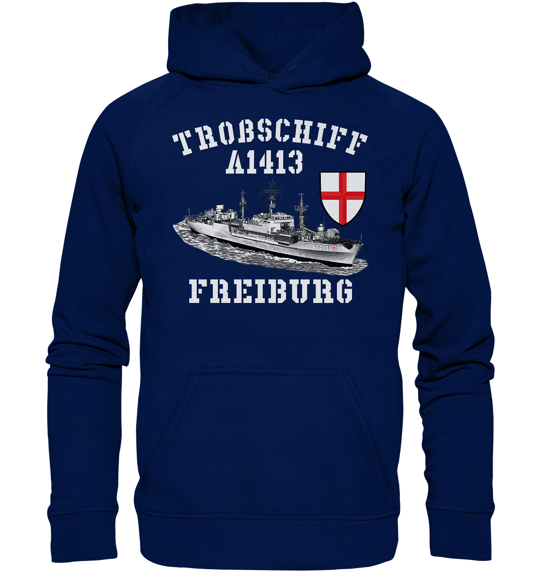 Troßschiff A1413 FREIBURG - Basic Unisex Hoodie XL
