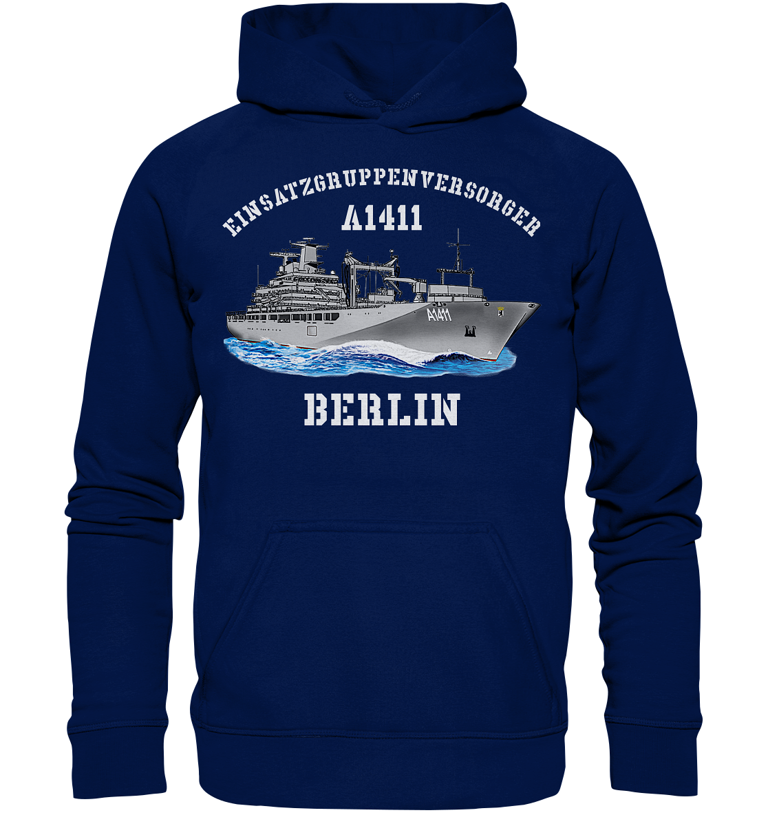 EGV A1411 BERLIN  - Basic Unisex Hoodie XL