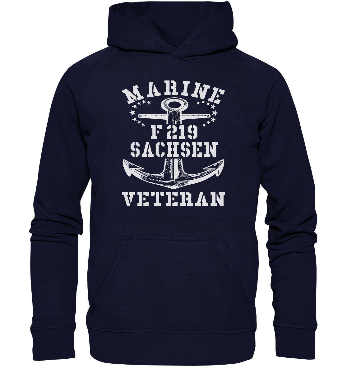 Fregatte F219 SACHSEN Marine Veteran - Basic Unisex Hoodie XL