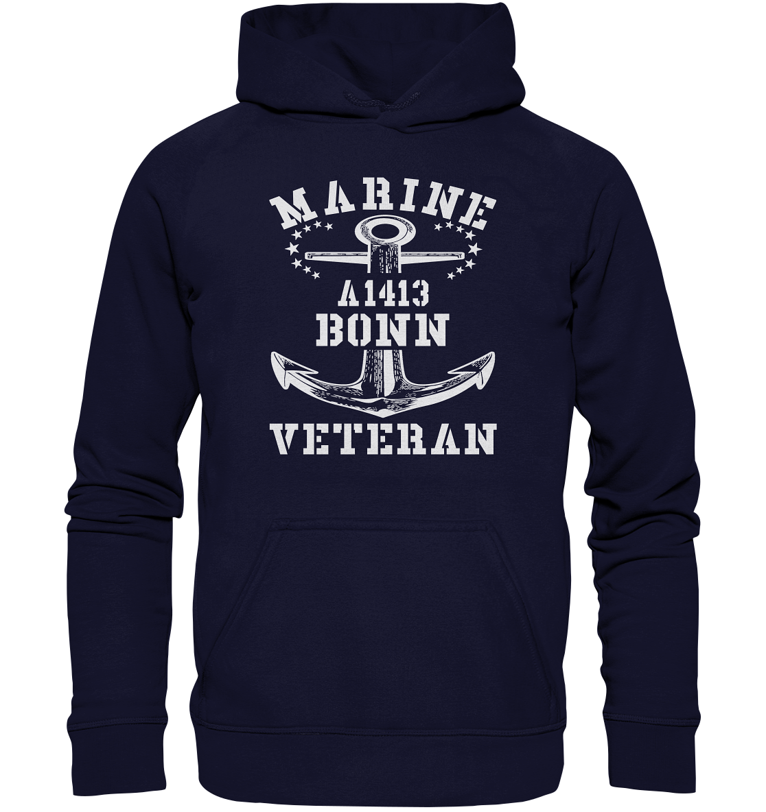 EGV A1413 BONN Marine Veteran - Basic Unisex Hoodie XL