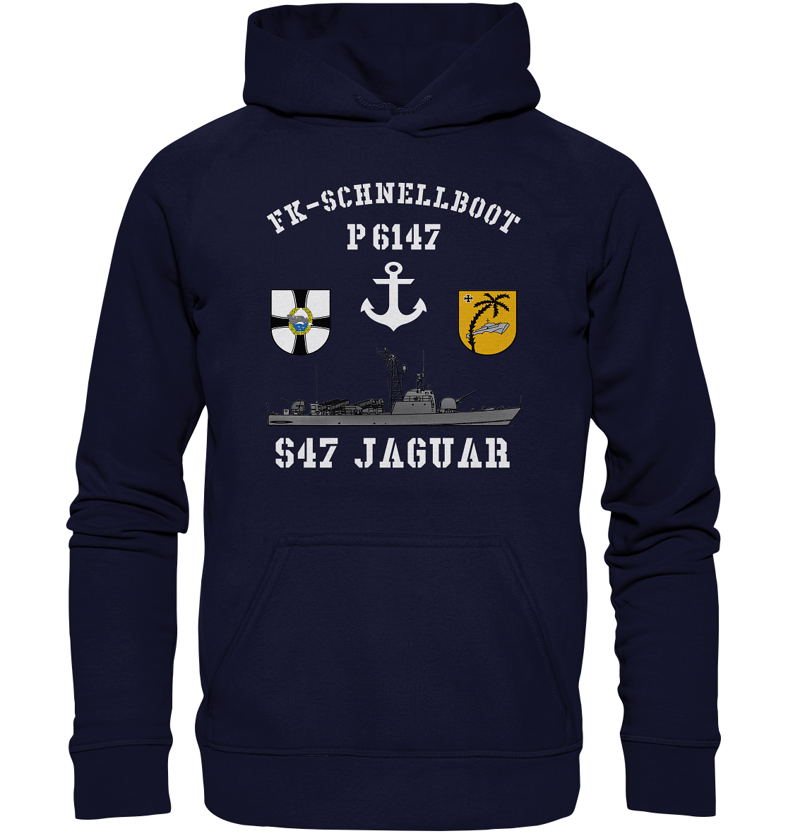 P6147 S47 JAGUAR - Basic Unisex Hoodie XL