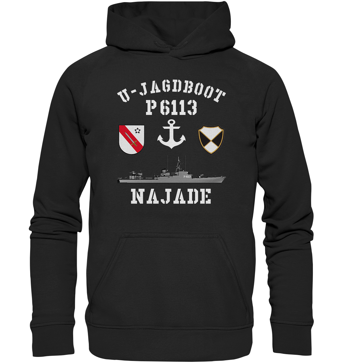 U-Jagdboot P6113 NAJADE Anker - Basic Unisex Hoodie XL
