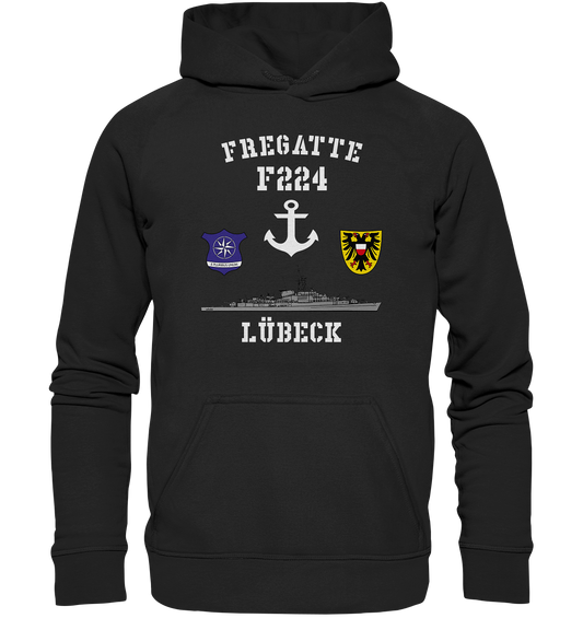 Fregatte F224 LÜBECK Anker   - Basic Unisex Hoodie XL