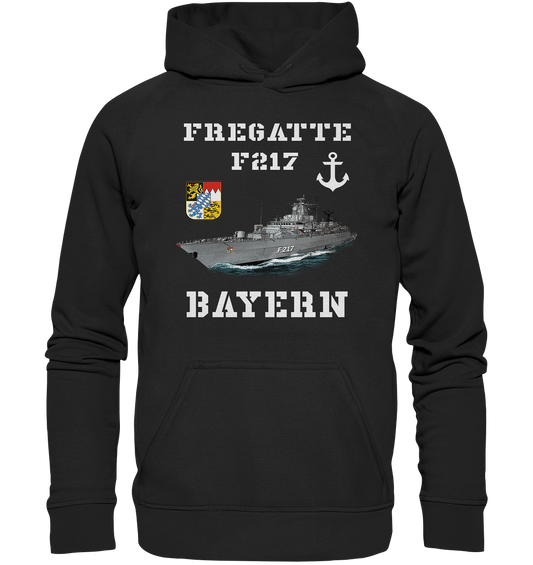 F217 Fregatte BAYERN - Basic Unisex Hoodie XL