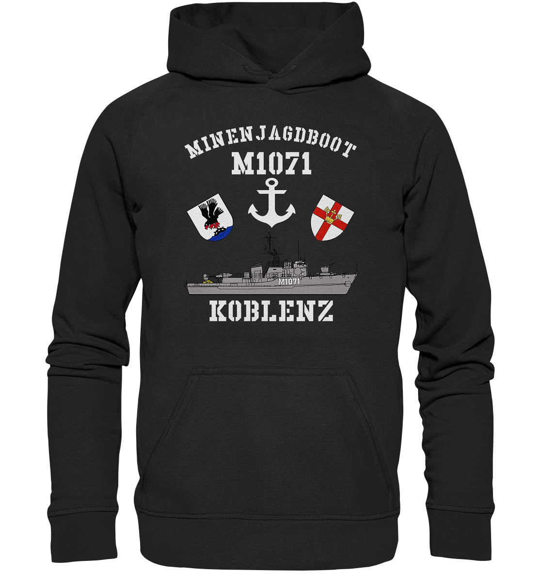 Mij.-Boot M1071 KOBLENZ - Basic Unisex Hoodie XL