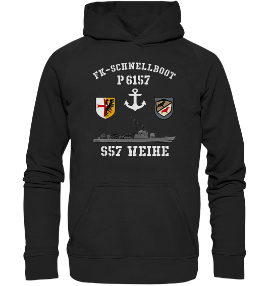 FK-Schnellboot P6157 WEIHE Anker - Basic Unisex Hoodie XL
