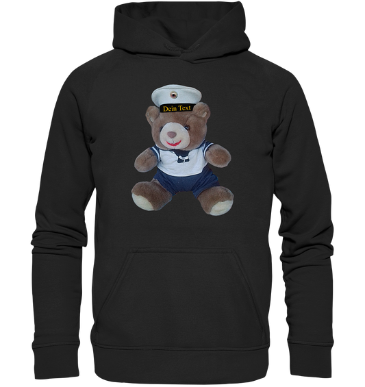 Teddy DEIN TEXT - Basic Unisex Hoodie XL